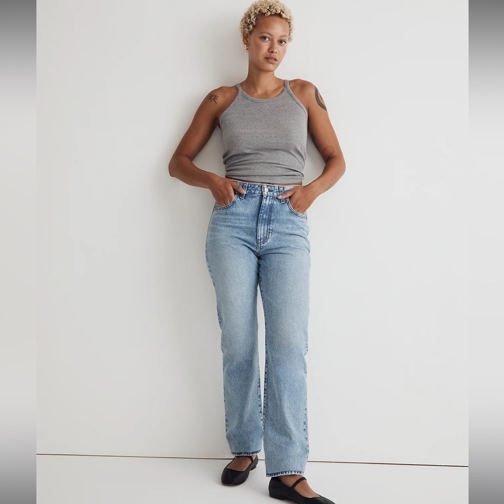 Madewell The Curvy '90s Straight Jean sz 27 NM283